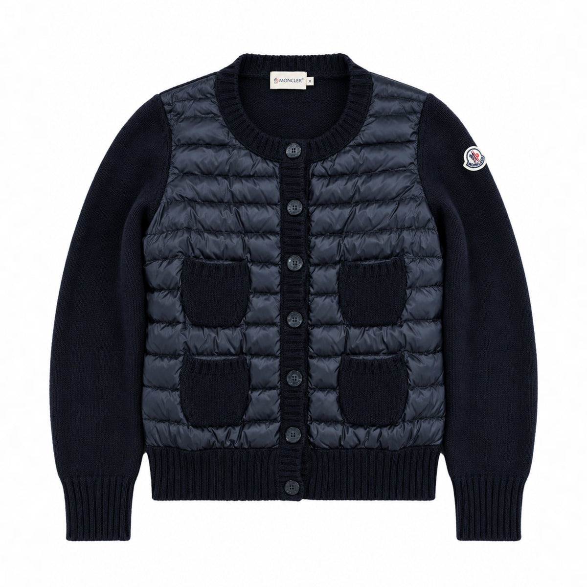Moncler Women Cardigan – Second Hand (Uppfräschad)