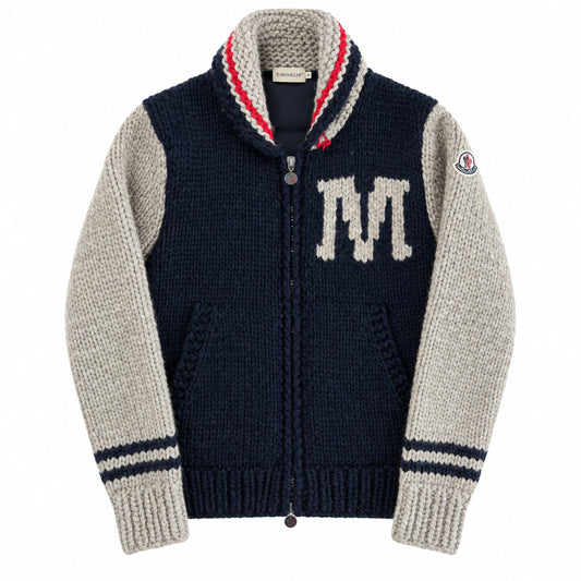 Moncler Knitted Cardigan – Second Hand (Uppfräschad)