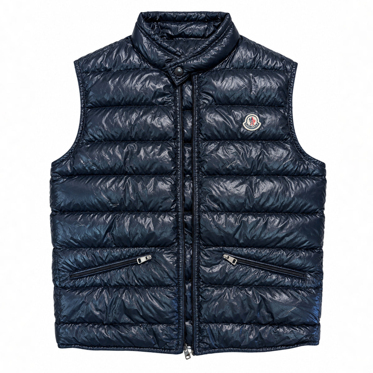 Moncler Gui Vest – Second Hand (Uppfräschad)