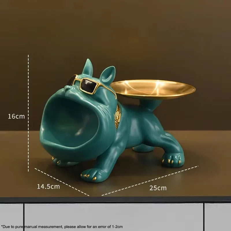 Bulldogg med Förvaringsbricka – bild 6