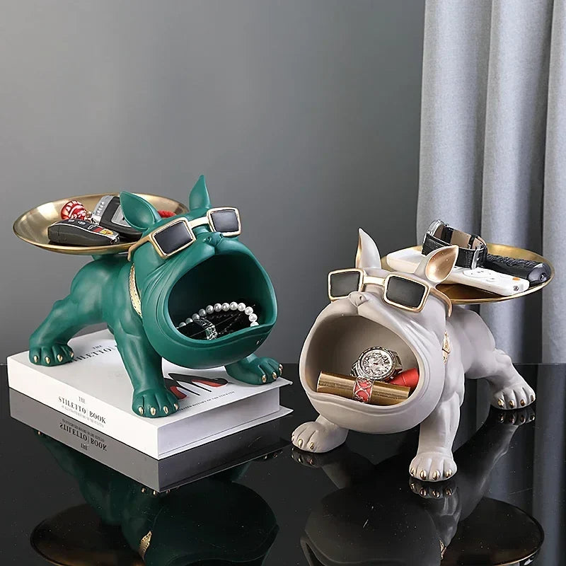 Bulldogg med Förvaringsbricka – bild 5