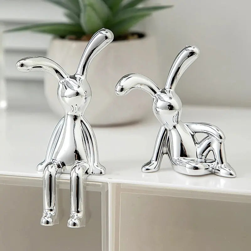 Kaniner i Silverfinish
